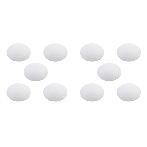 Hansi Home Xpert Türpuffer Bummsinchen 10 er Pack, Durchmesser 40 mm, 10 Stück, weiß, X502201-4
