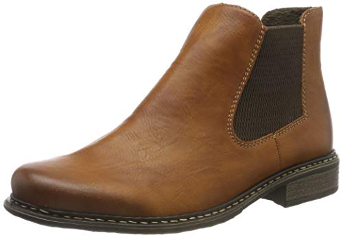 Rieker Damen Z4994-24 Chelsea Boots, Braun (Cayenne/Brown 24), 39 EU