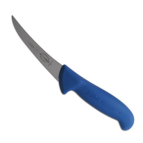 Ausbeinmesser semi-flexibel 13 cm geschweift blau - Dick Ergo Grip