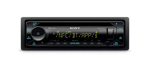 Sony MEX-N5300BT Autoradio mit CD, Dual Bluetooth, NFC, USB und AUX Anschluss | 35.000 Farben (Vario Color) | Freisprechen Dank Mikrofon
