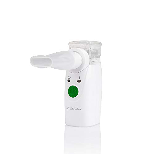 Medisana IN 525 Mini Inhalator - handlicher Venebler zur Behandlung von Asthma oder Erkältungen auch über Kopf möglich - auch geeignet für Kinder - 54115