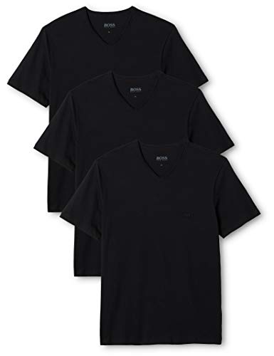 BOSS Herren VN 3P CO T-Shirts, Schwarz (Black 001), XX-Large (3erPack)