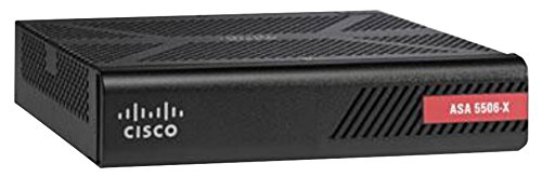 Cisco ASA 5506-X 125 Mbit/s Hardware Firewall, 125 Mbit/s, 750 Mbit/s, kabelgebunden, Ethernet (RJ-45), 90-240 V, 50/60 Hz