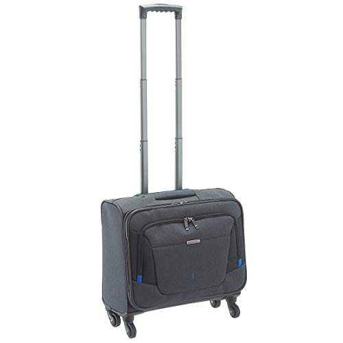 Travelite Organisiert verpackt: Mehrteilige Business-Gepäckserie @work für Ihre erfolgreiche Geschäftsreise Laptop Rollkoffer, 45 cm, 32 Liter, anthrazit