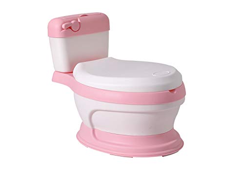 Glenmore Baby WC Toilette Kinder Klo Topf Potty fuer Jungen mit Deckel Rosa