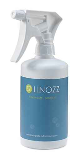 LINOZZ Geruchsneutralisierer für zu Haus 500 ml. Geruchsentferner für Wohnung und Küche. Entferner bei Geruch von Nikotin, Rauch und Urin
