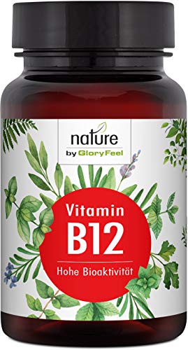 Vitamin B12 200 Tabletten 1000µg - Beide Bioaktiven B12 Formen Adenosyl- & Methylcobalamin + Depot + 400µg Folsäure als 5-MTHF - Laborgeprüfte Herstellung in Deutschland
