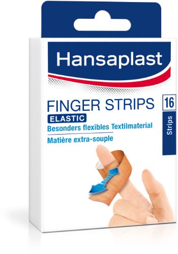 Hansaplast Fingerstrips Pflaster, 1er Pack (1 x 16 Strips)