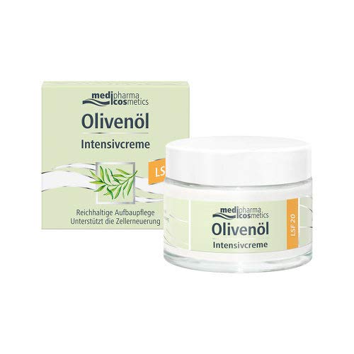 medipharma cosmetics Olivenöl intensivcreme LSF 20, 1er Pack(1 x 1 Stück)