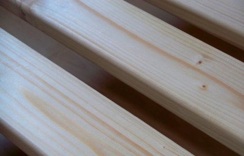 TUGA-Holztech 20mm Rollrost Rolllattenrost 90x200 cm Qualitätsarbeit aus Deutschland unbehandelt frei von Chemie Naturprodukt