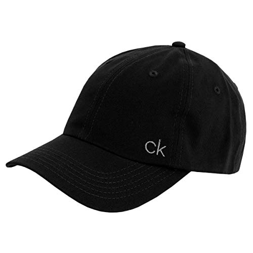 Calvin Klein Herren klassischer Baumwoll Cap - Schwarz - One Size