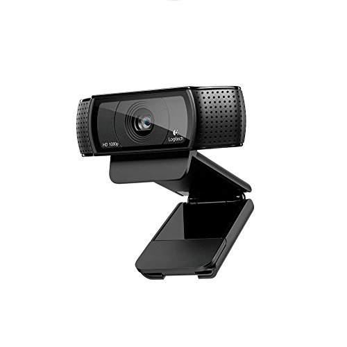 Logitech C920 HD Pro Webcam (mit USB und 1080p) schwarz