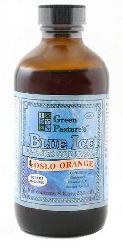 Green Pasture - Fermentierter Lebertran - Flüssig - Oslo Orange Geschmack