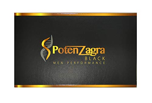 Potenzagra Strong Black Männer Kapseln - 10 Pills Männer-Stärkungs-Mittel I natürliches und rezeptfreies Präparat für den Mann