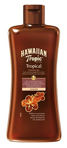 Hawaiian Tropic Tanning Oil ohne LSF, 200 ml