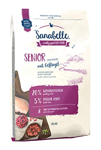 Sanabelle Senior | Katzentrockenfutter für ältere Katzen ab dem 8. Lebensjahr , 1er Pack (1 x 10000 g)