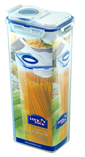 LOCK & LOCK HPL 819F Spaghetti-Box mit Schütte, 2 Liter