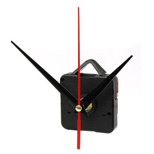 Uhrwerk Wanduhr,BBTXS Lautloses DIY Reparieren Teile schleichendes Uhrwerk mit Zeiger-Sets (Quarzuhrwerke)