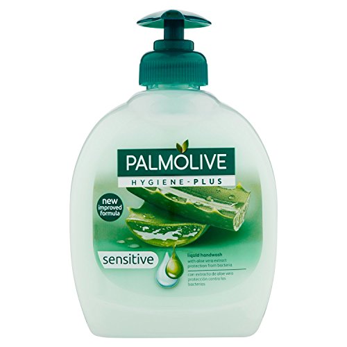 Palmolive Hygiene-Plus Sensitive Flüssigseife, 3er Pack (3 x 300 ml)