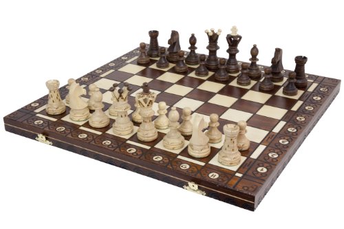 Grosses Schachspiel EL GRANDE 54cm x 54cm KH110mm