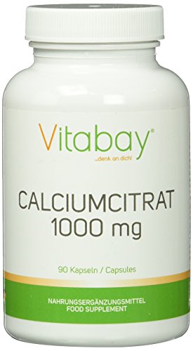 Vitabay Calciumcitrat Kalziumcitrat 1000 mg - 90 Kapseln