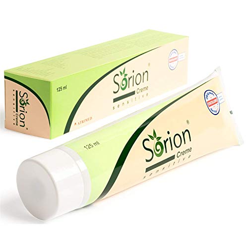 Sorion Creme Sensitive – Ayurvedische Repair Pflege bei Hautirritationen, Neurodermitis, Schuppenflechte, Juckreiz und Ekzemen (125 ml)
