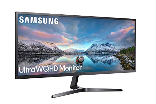 Samsung LS34J550WQU LED Display 86, 6 cm (34.1 Zoll) 4K Ultra HD flach - Computerbildschirme (86, 6 cm (34.1 Zoll), 3440 x 1440 Pixel, 4K Ultra HD, LED, 4 ms, Schwarz)