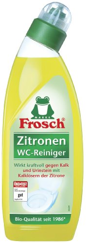 Frosch Zitronen WC Reiniger, 10er Pack (10 x 750 ml)