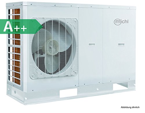 Michl Technik WVP-SM8 Inverter Luft-/ Wasser Wärmepumpe, weiss, Abmessungen (LxBxH) 1390x412x890 mm
