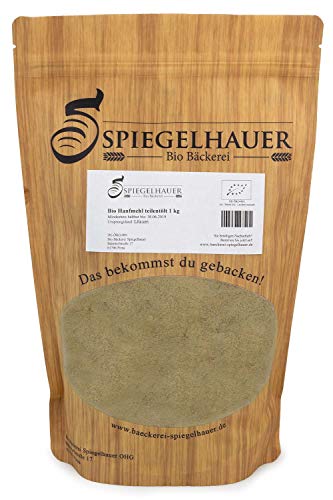 Bio Bäckerei Spiegelhauer Bio Hanfmehl 1 kg Hanfprotein 30% vegan laktosefrei glutenfrei