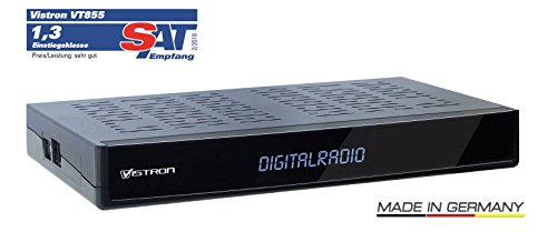 Vistron VT855 DVB-C Radio Tuner, Kabelradio, Radio für digitales Kabelfernsehen von Vodafone, Unitymedia, Telecolumbus, M-Net usw.