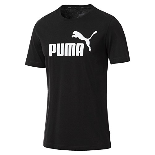 Puma Herren Essentials Tee T-shirt Schwarz (Cotton Black) XXL