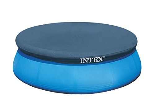 Intex Poolabdeckplane für runde Quick-up-Pools (Easy Set), dunkelblau, Ø 305 cm