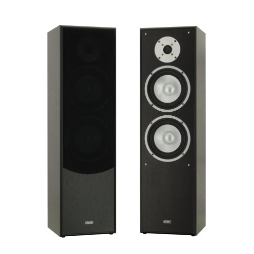 1 Paar Standlautsprecher Mohr SL10 schwarz, Lautsprecherboxen, HiFi Klang zum günstigen Preis