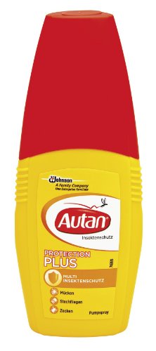 Autan Protection Plus, Multi-Insektenschutz, Pumpspray, 100 ml