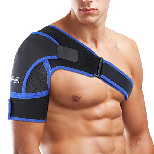 SGODDE Schulterbandage, Verstellbare Schulter Unterstützung Bandage für Verletzungen,Schulterschmerzen, arthritische Schultern, Neopren Schulterwärmer, für Linke/Rechte Schulter, Männer/Frauen