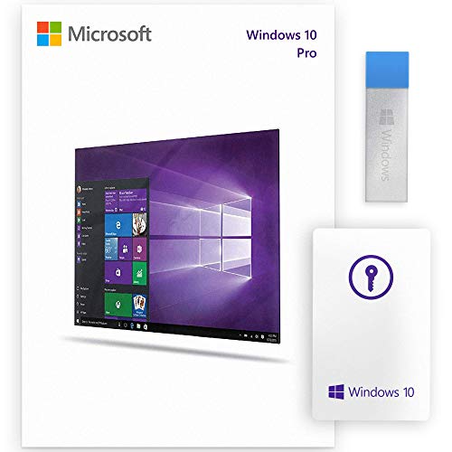 Windows 10 Professional 64 Bit / 32 Bit - USB Flash Drive - 1 Lizenz - Deutsch - Betriebssystem Windows 10 Vollversion - Windows 10 Pro