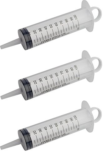 Blasenspritzen von Romed Medical Wundspritze 100 ml Blasenspritze steril verpackt verschiedene Mengen (3)