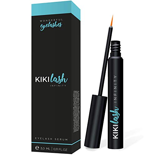 Kikilash Wimpernserum 3 ml - Lange & voluminöse Wimpern - Für ein gesundes & schnelles Wachstum - Funktioniert auch als Augenbrauenserum
