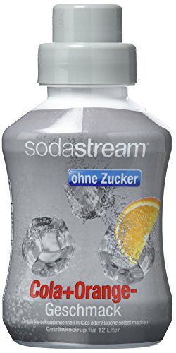 Sodastream Sirup Cola + Orange - ohne Zucker, 2er Pack (2 x 500 ml)