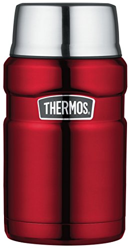 Thermos Isolierbehälter, 710 ml, Edelstahl Cranberry Red