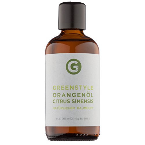 Orangenöl (100ml) naturrein - ätherisches Öl von greenstyle