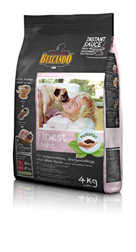 Belcando Finest Light [4 kg] Hundefutter | Trockenfutter für kleine & mittlere übergewichtige Hunde | Alleinfuttermittel für Hunde ab 1 Jahr