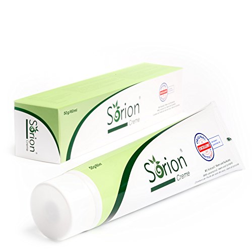 Sorion Creme – bei Schuppenflechte, Neurodermitis, trockener Haut und Ekzemen zur intensiven Hautpflege (50 g)