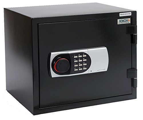 KNOXSAFE KS0FK1601E FIREKNOX 1, Feuerschutztresor, Safe für 60 min.feuersichere Aufbewahrung von Dokumenten, CD, DvD, USB