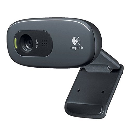 Logitech C270 HD Webcam (720p) schwarz