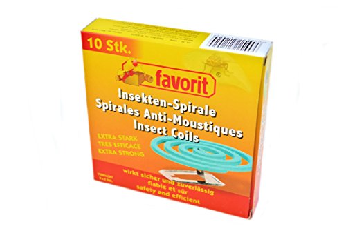 5 Packungen ingesamt 50 Anti Mücken Spiralen Mückenabwehr, extra stark