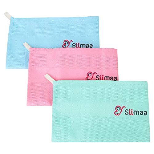 Siimaa Classic Putztücher Premium Profi Microfaser Reinigungstücher ohne Putzmittel Bezler 3 Stück