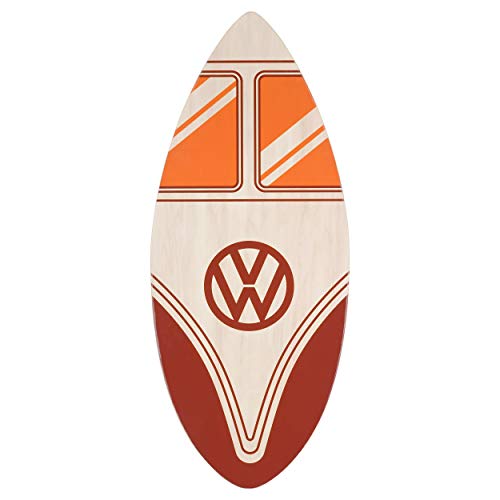 Board Masters Volkswagen Skimboard, VW 41 Zoll (104 cm) 7-lagiges Skimboard aus Holz, in Mehreren Ausführungen