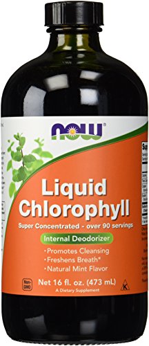 Now Foods, flüssiges Chlorophyll (dreifache Stärke), 473ml
